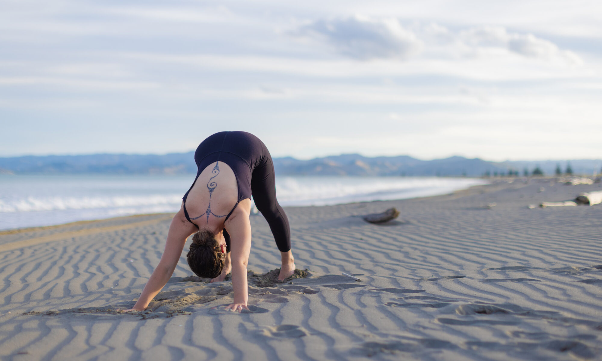 Laurine Vadon Adho Mukha Svanasana - Photo Damon Meade